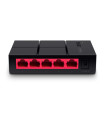 Switch mercusys ms105g 5 puertos - 10 - 100 - 1000mbps - rj45
