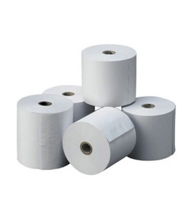 Rollo de papel termico impresora ticket 80x60