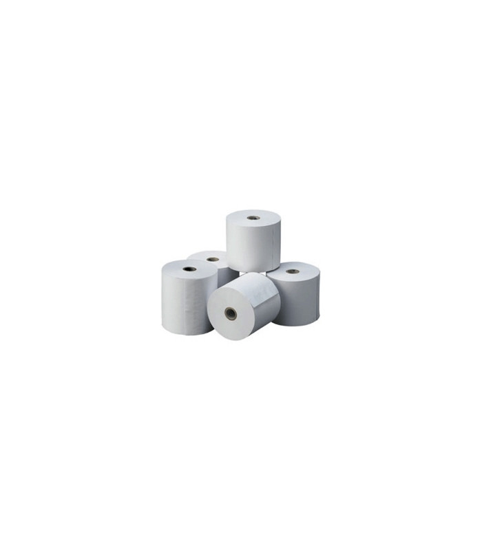 Rollo de papel termico impresora ticket 80x60