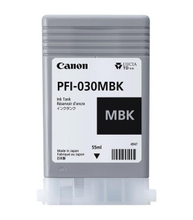 Cartucho canon pfi - 030 negro mate ta - 20ta - 20 mfp l24eita - 30ta - 30 mfp l36ei