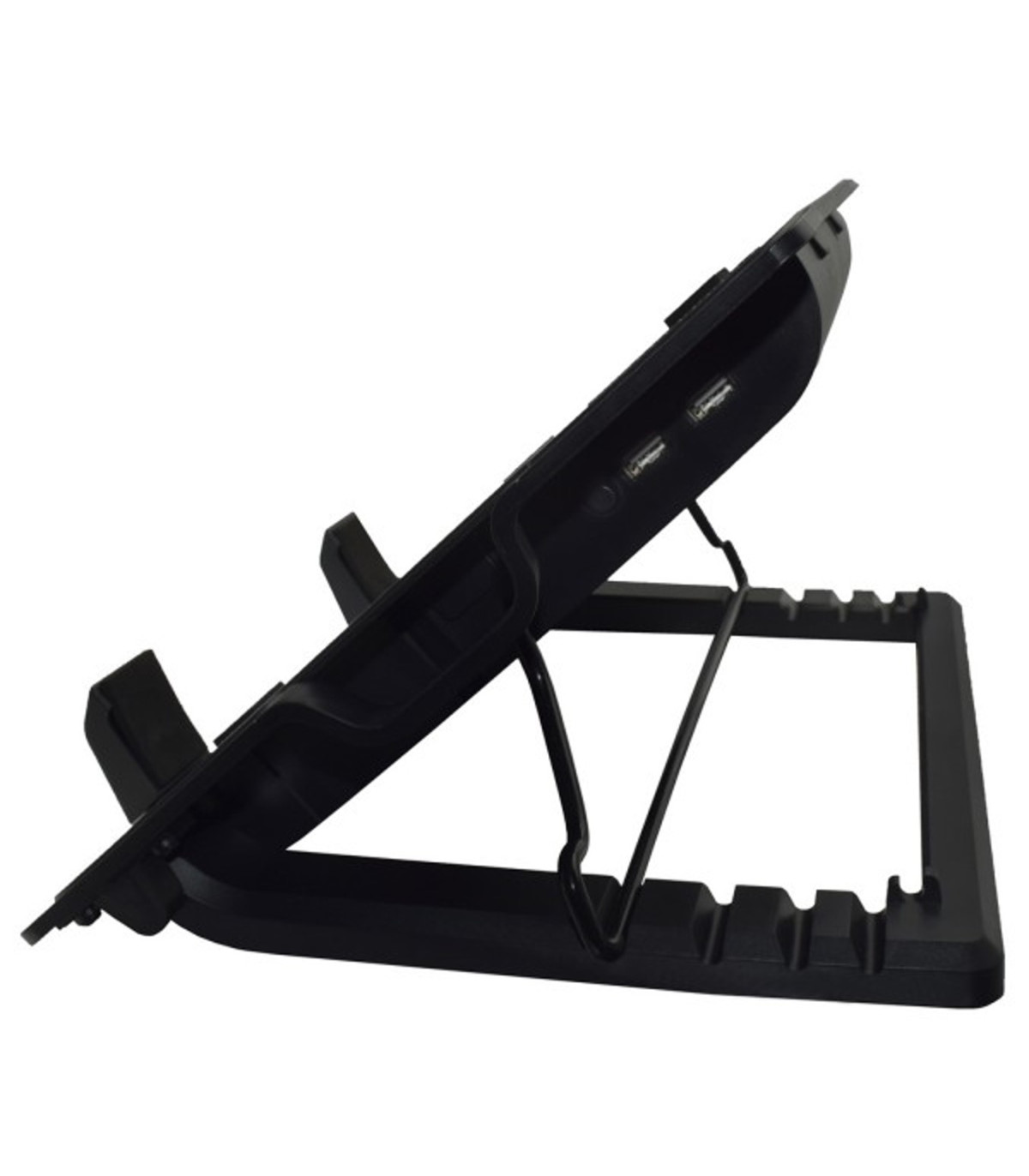 Soporte - base refrigeracion para ordenador portatil ewent ew1258 - 1 ventilador - 2 usb - hasta 17 pulgadas