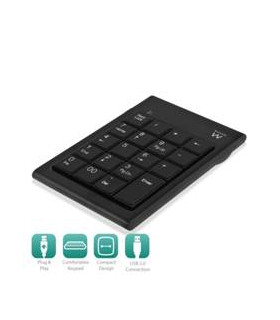Teclado numerico para pc portatil ewent usb 2.0