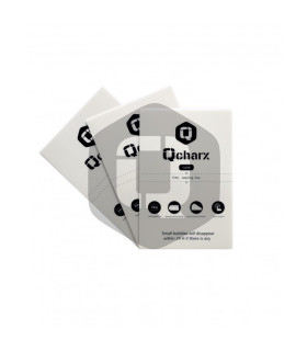 Laminas de proteccion frontales qcharx hidrogel hd qx1 50 unidades