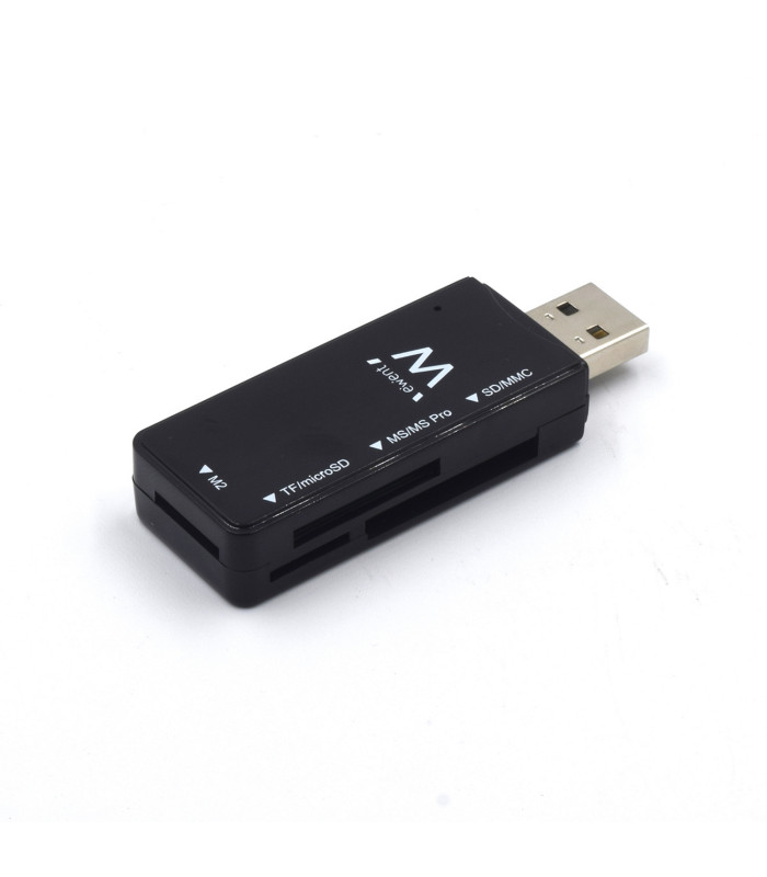 Lector de tarjetas multiple usb 2.0 ewent ew1049 ms - sd - t - flash - m2
