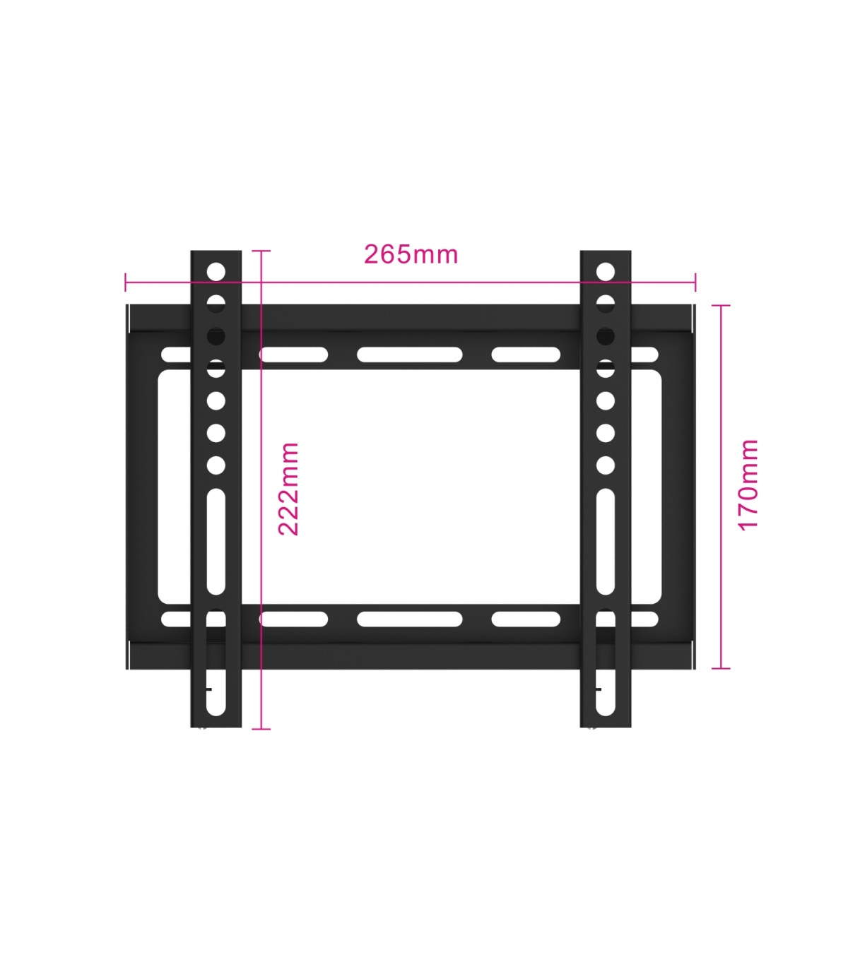 Soporte de pared ewent ew1501 para tv de 23 pulgadas - 42 pulgadas carga maxima 35kg