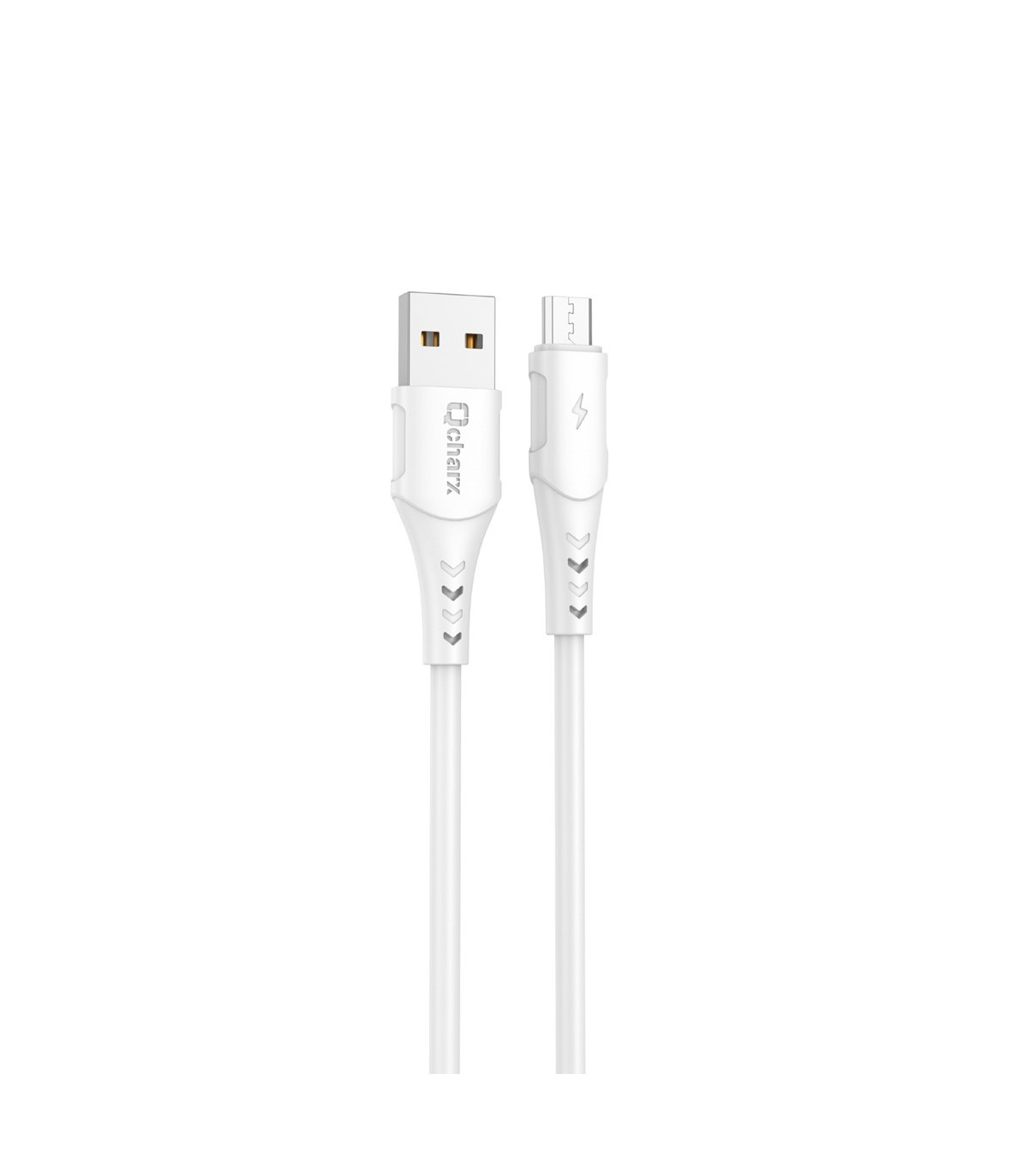Cable qcharx lisbon usb a lightning 3a - 1 m - pvc blanco