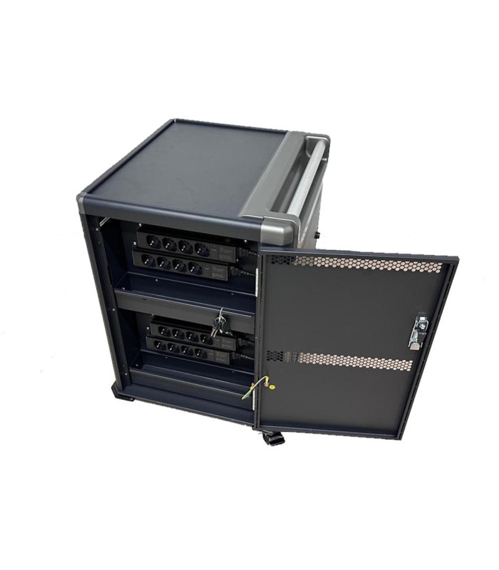 Armario carro de carga ewent ew1703 16 dispositivos