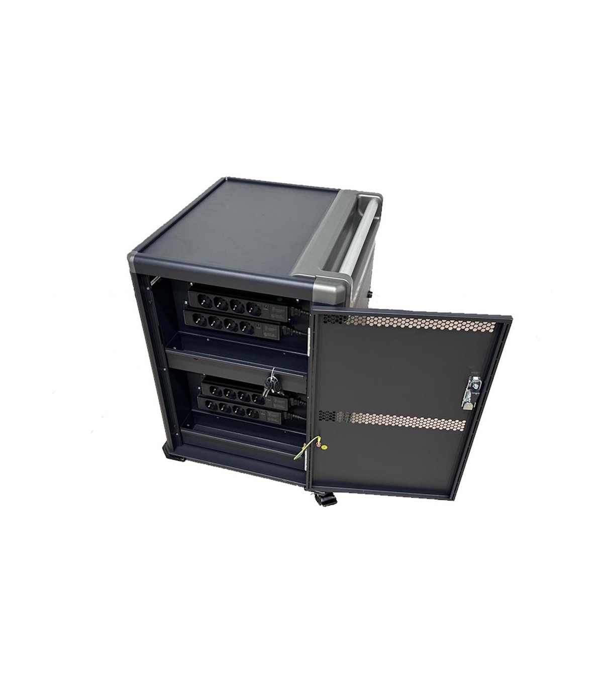 Armario carro de carga ewent ew1703 16 dispositivos