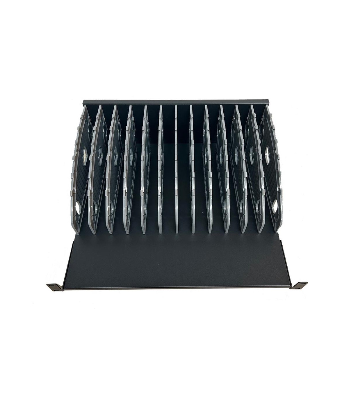 Estante para armario rack para  carga ewent ew1721 12 dispositivos