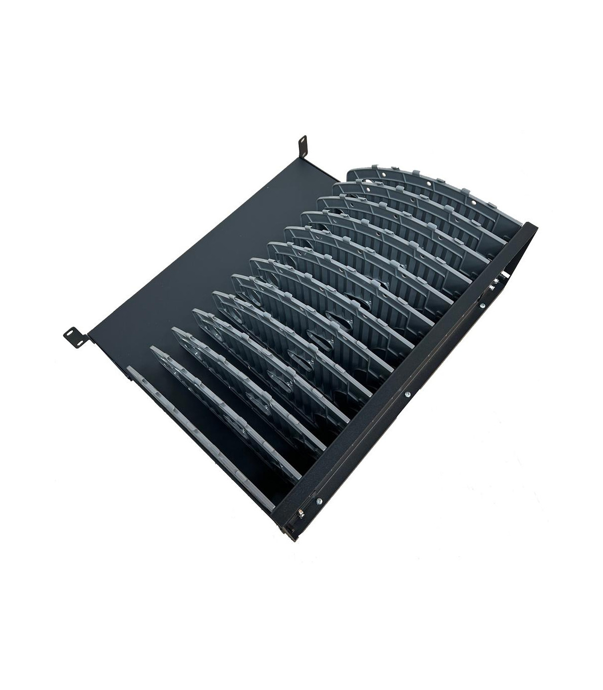 Estante para armario rack para  carga ewent ew1721 12 dispositivos