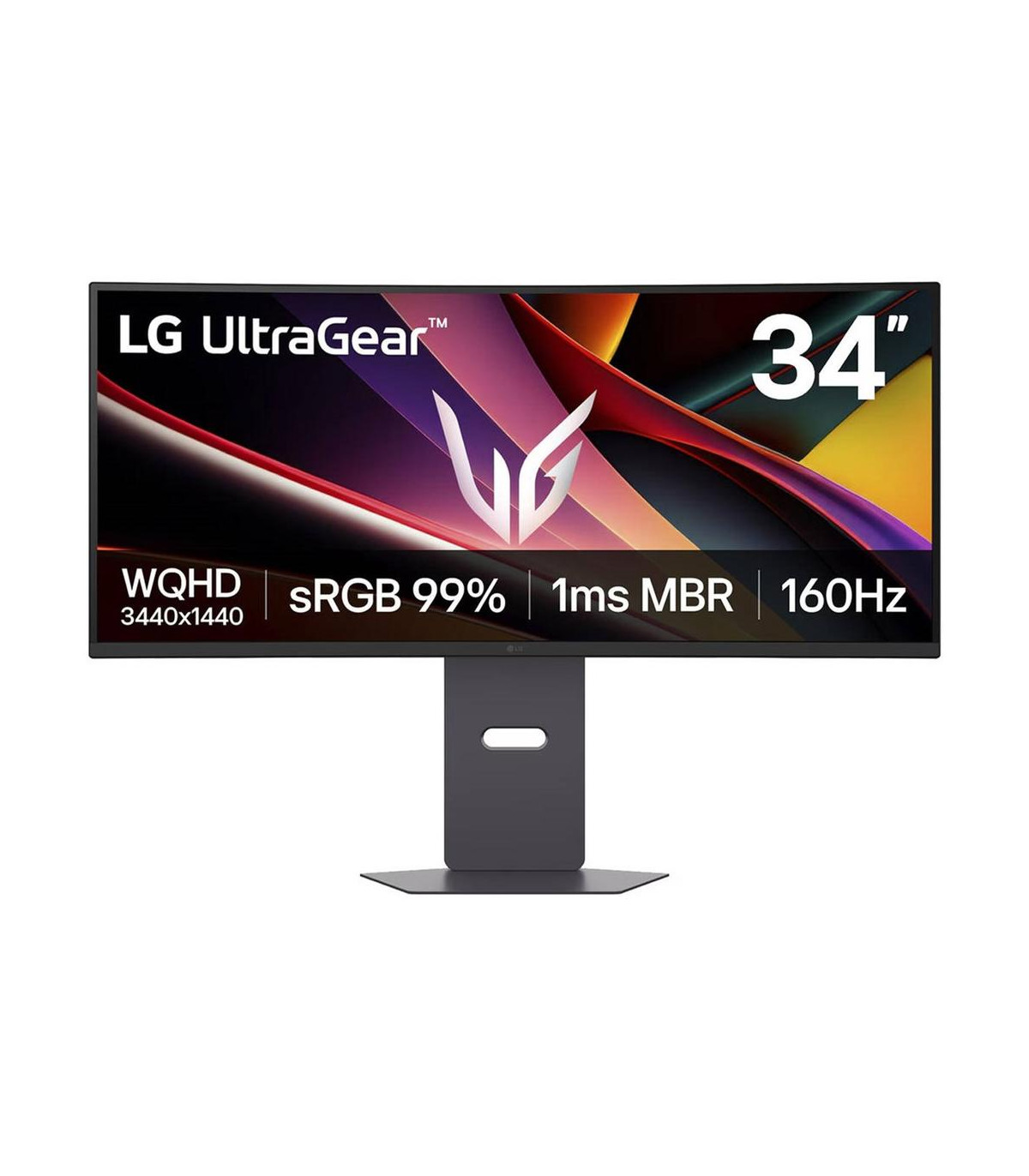 Monitor curvo gaming lg 34g600a - b 34 pulgadas wqhd 160hz