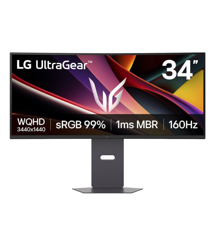Monitor curvo gaming lg 34g600a - b 34 pulgadas wqhd 160hz
