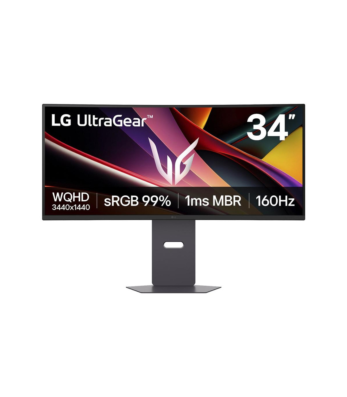 Monitor curvo gaming lg 34g600a - b 34 pulgadas wqhd 160hz