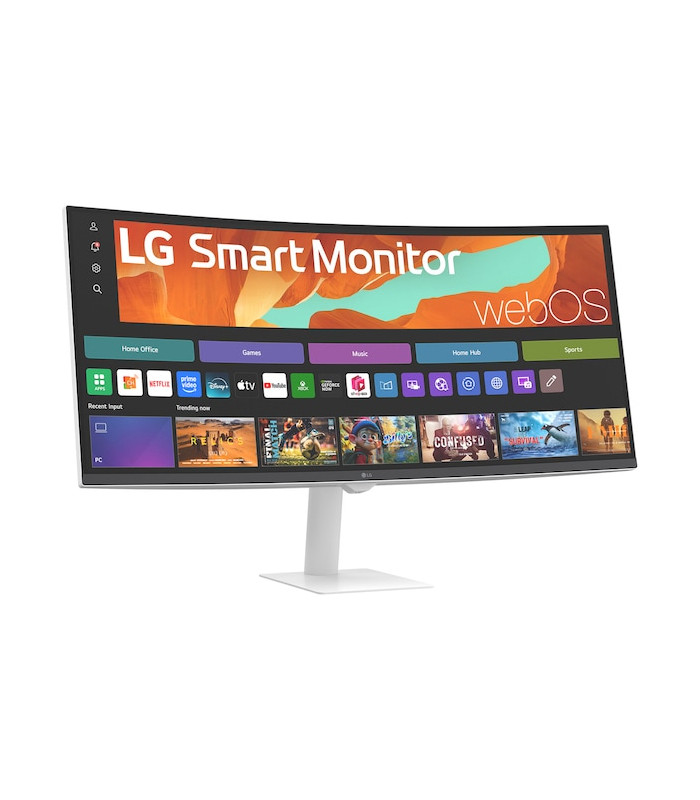 Monitor curvo smart 32 pulgadas lg 34u601sa - w wqhd 100hz