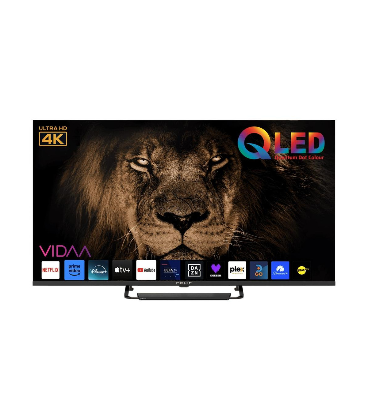Tv nevir 43 pulgadas led 4k uhd -  nvr - qled200 - 434k2s - sman -  smart tv vidaa bluetooth