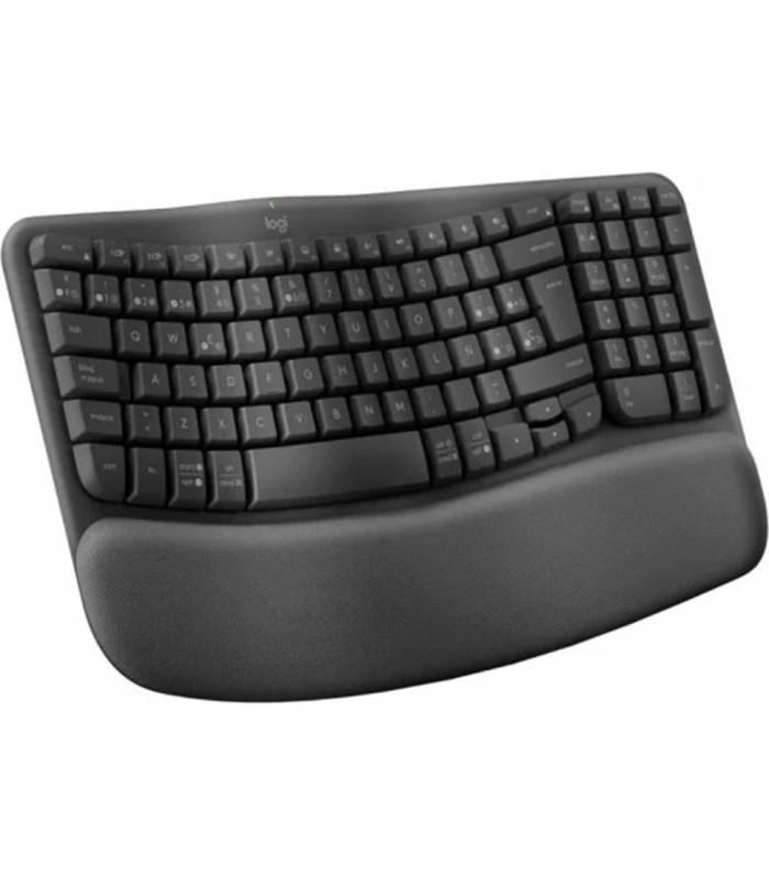 Teclado logitech wave keys bluetooth negro