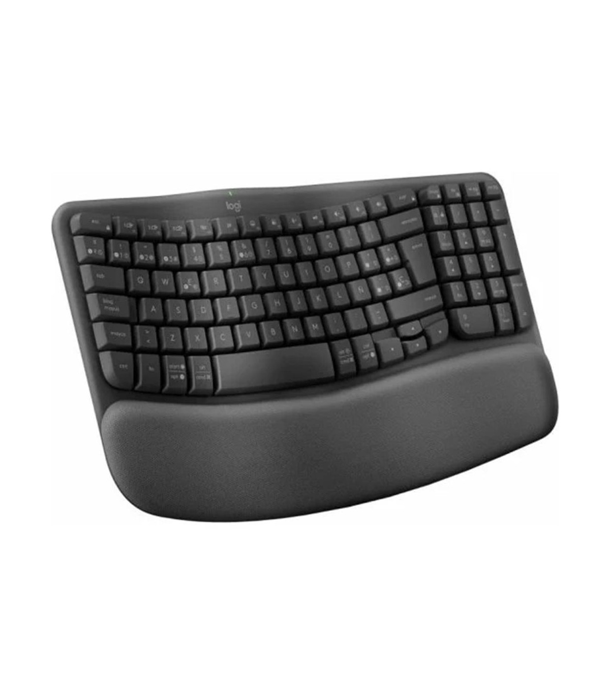 Teclado logitech wave keys bluetooth negro