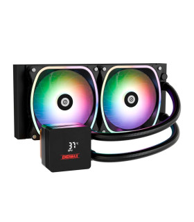 Kit refrigeracion liquida cpu enermax aquafusion ii 240mm gaming 2 x12cm