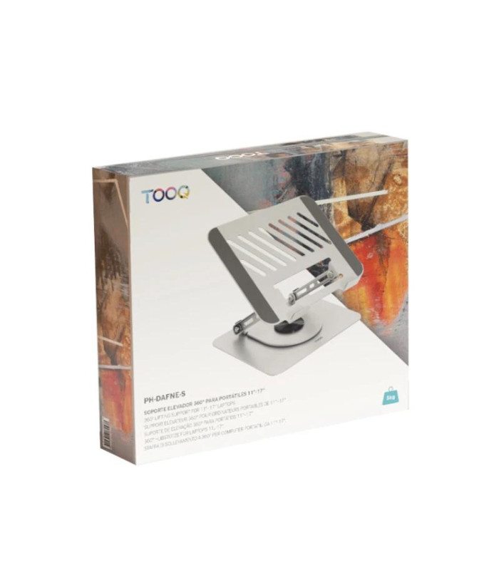 Tooq Soporte mesa 360º dispositivos 11-17" Gris