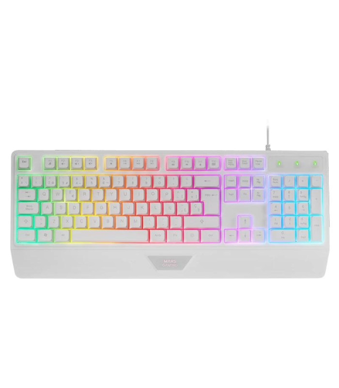 Mars Gaming Teclado MK124 Blanco