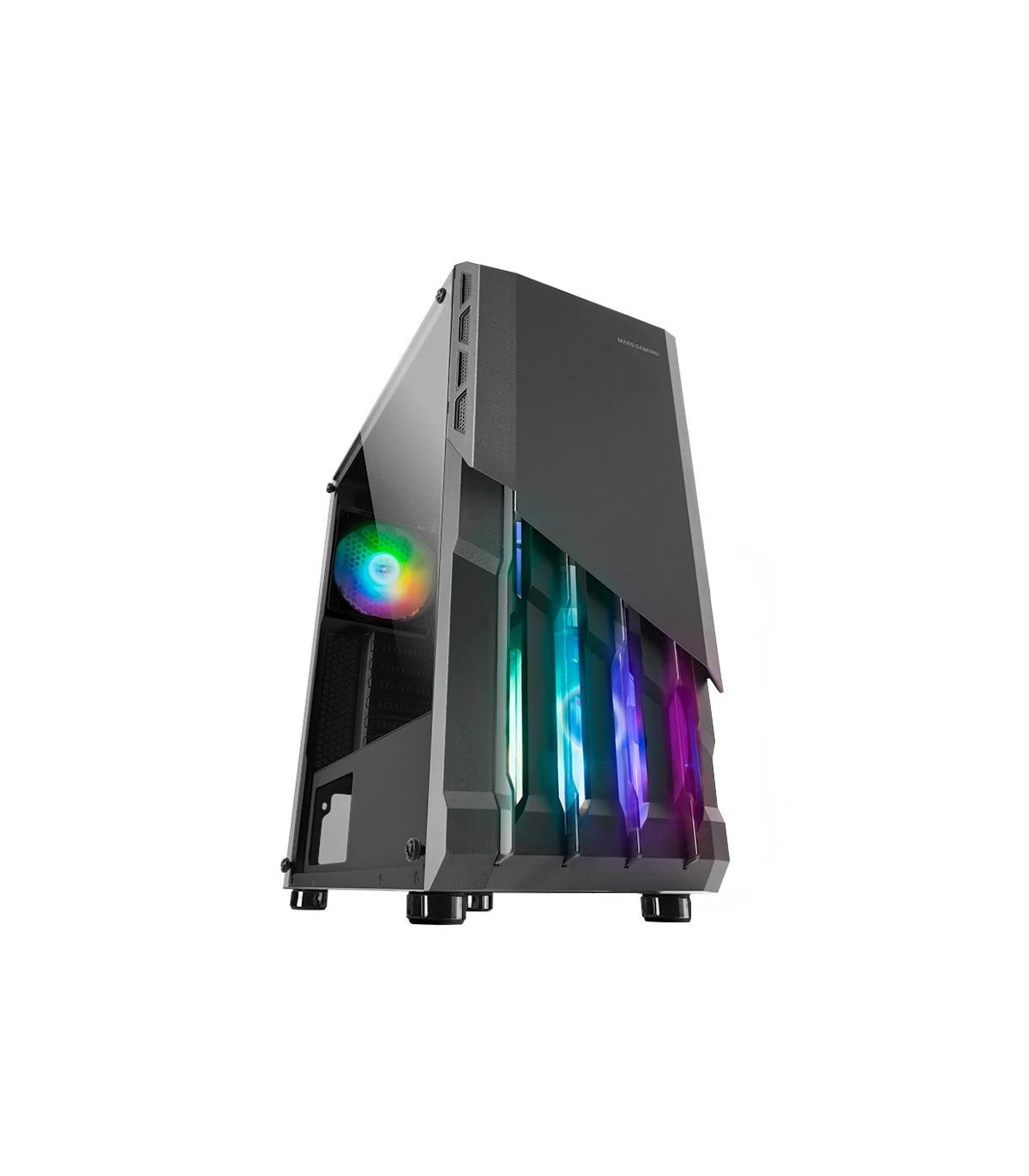 MARS GAMING  CAJA MC-X2 ATX METAL FRONT BLACK