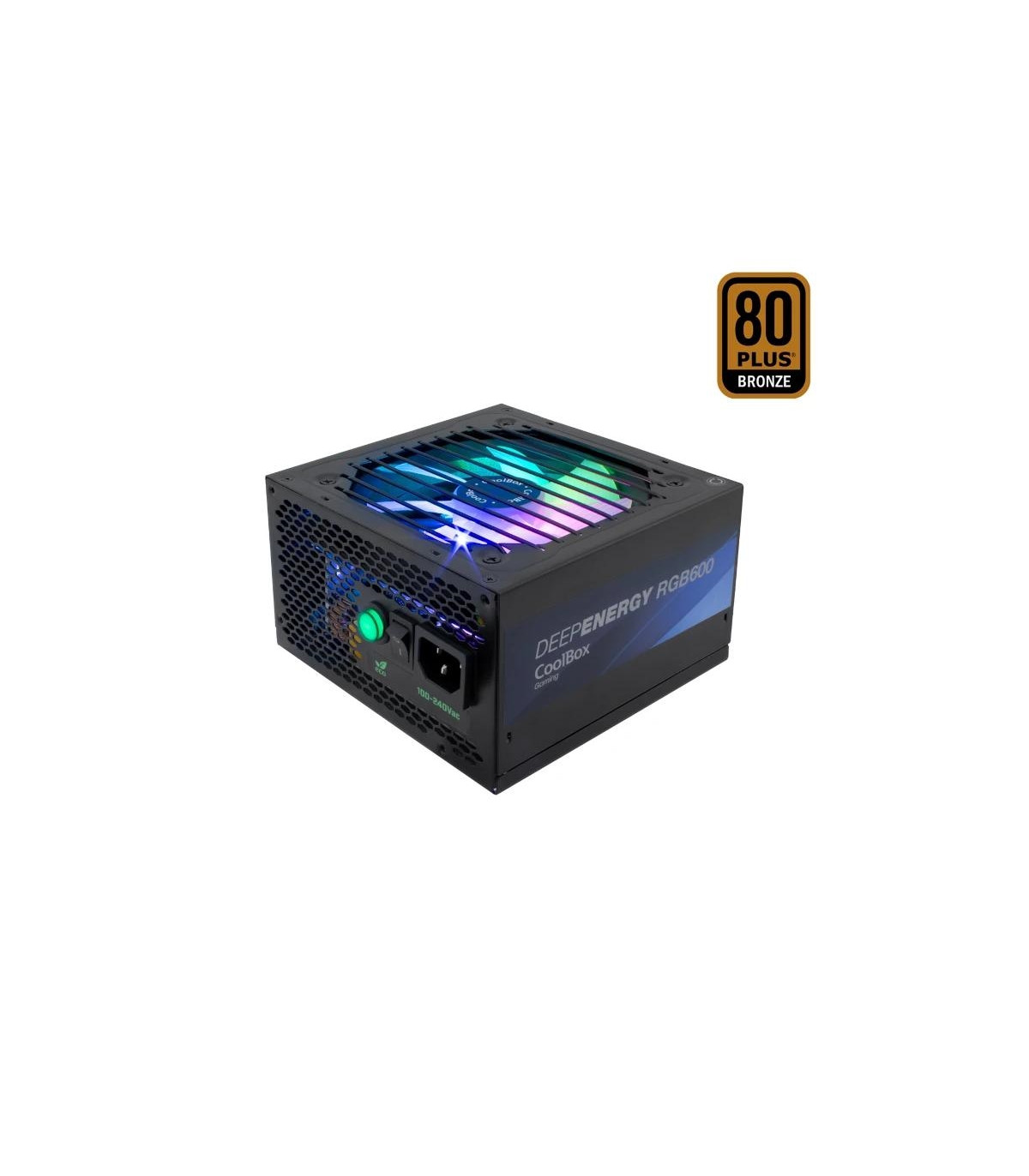 Coolbox Gaming Fuente Alimentacion 600 W 80+Bronze