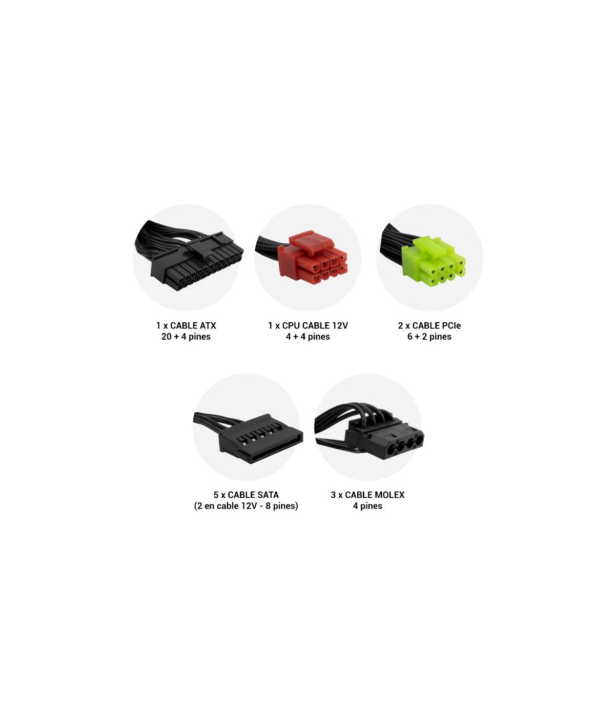 Coolbox Gaming Fuente Alimentacion 600 W 80+Bronze