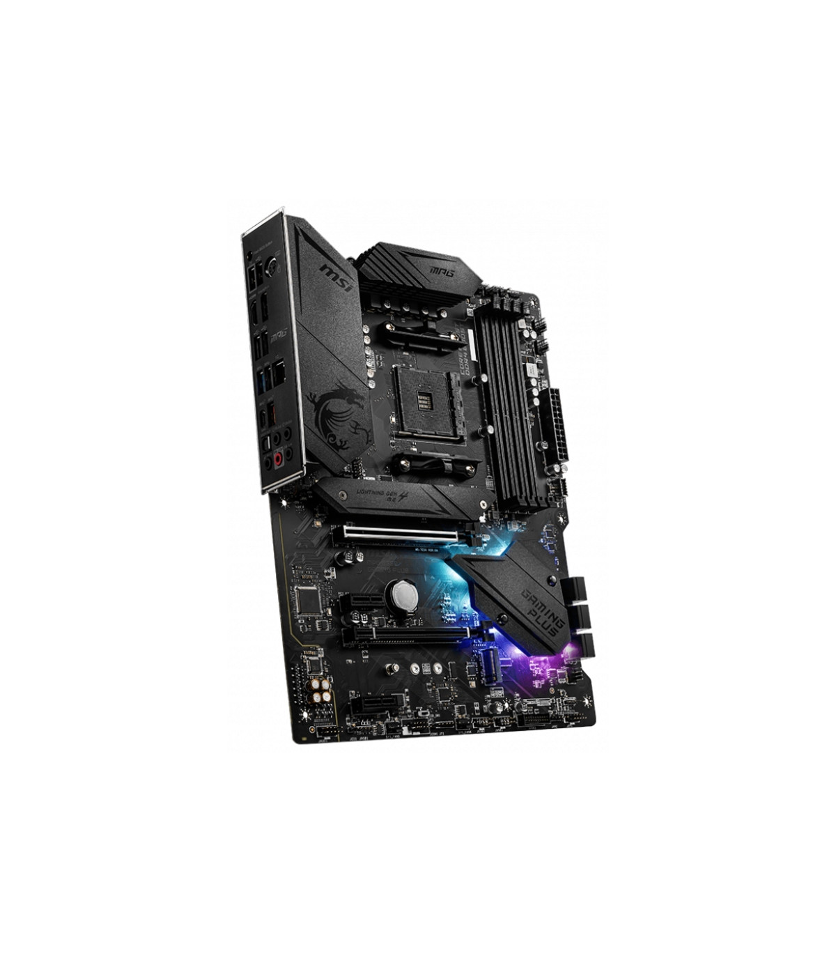 MSI Placa Base MPG B550 GAMING PLUS DDR4 ATX AM4