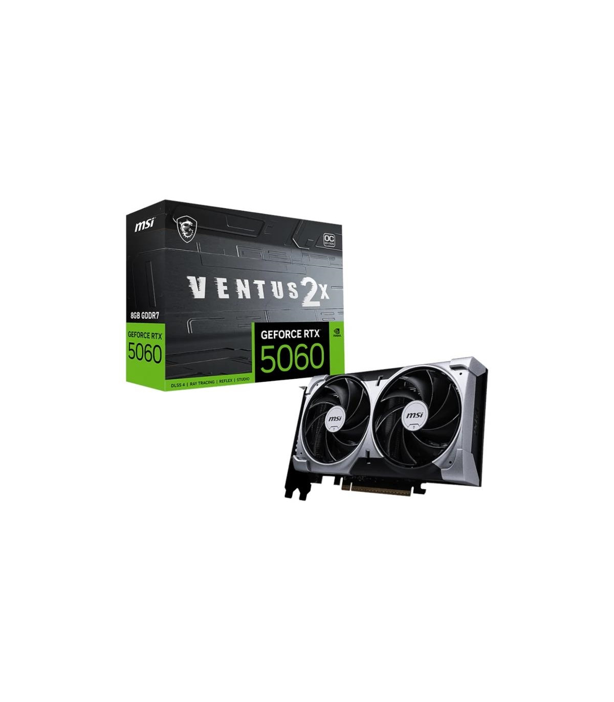 MSI VGA NVIDIA RTX 5060 8G VENTUS 2X OC DDR7