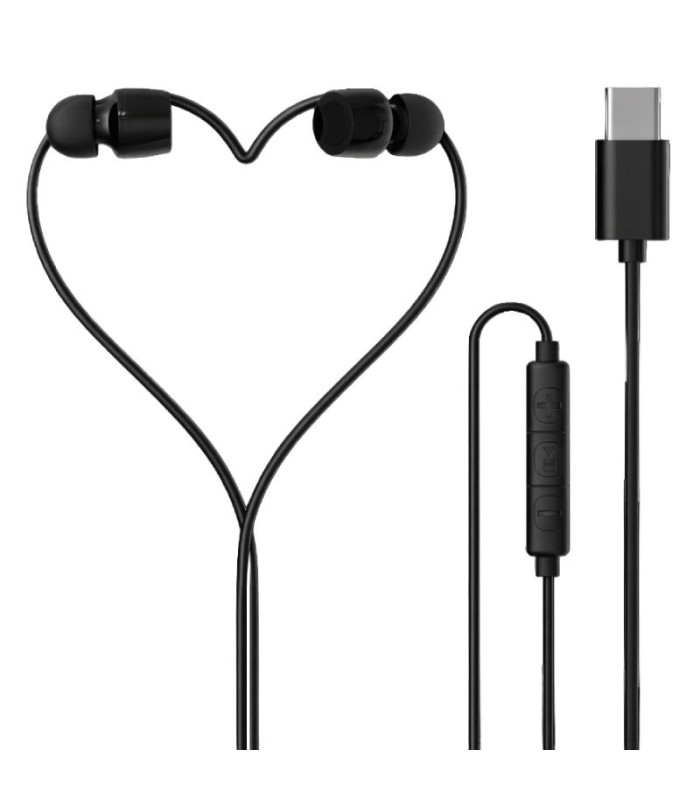 iggual Auriculares tipo C intrauditivos con micro