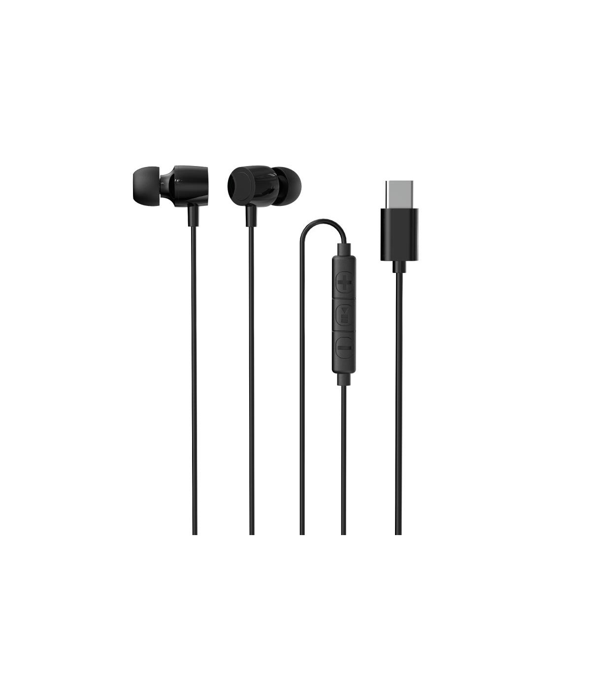 iggual Auriculares tipo C intrauditivos con micro