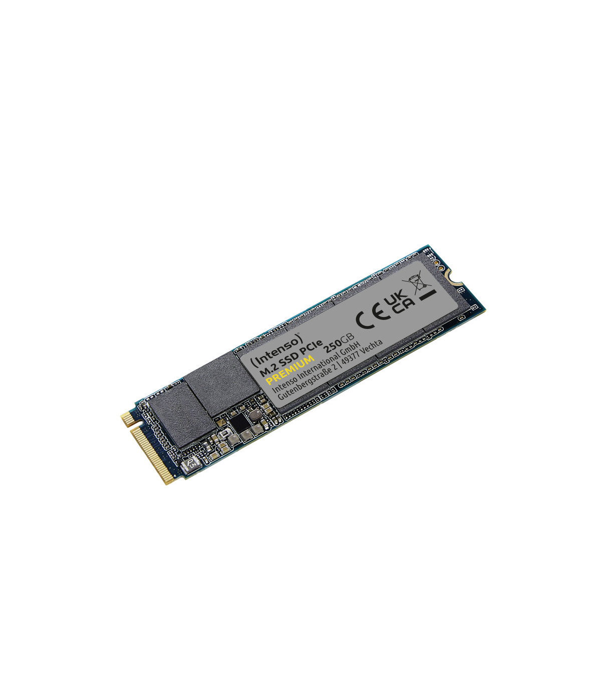 Disco duro interno solido ssd intenso 250gb premium nvme