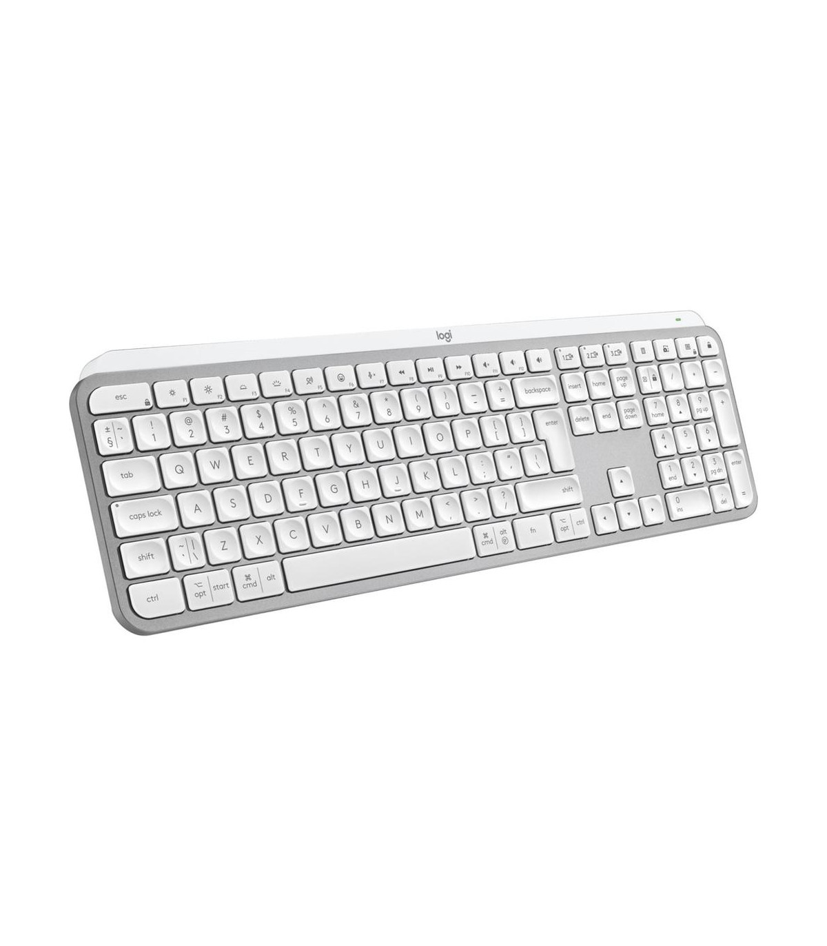 Teclado logitech mx keys s inalambrico gris