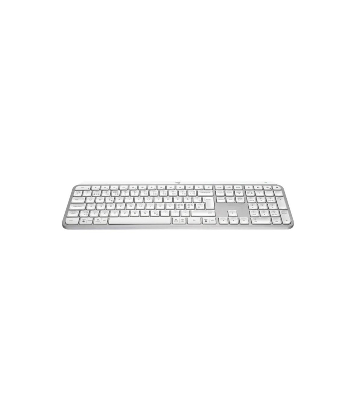 Teclado logitech mx keys s inalambrico gris
