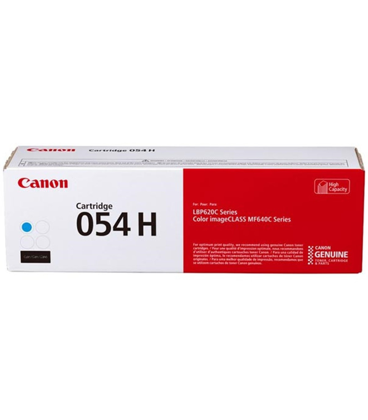 Toner canon 054h cian 2300 pag lbp622 -  mf641 -  mf644 -  lbp621 -  lbp623 -  mf641 -  mf643 -  mf645