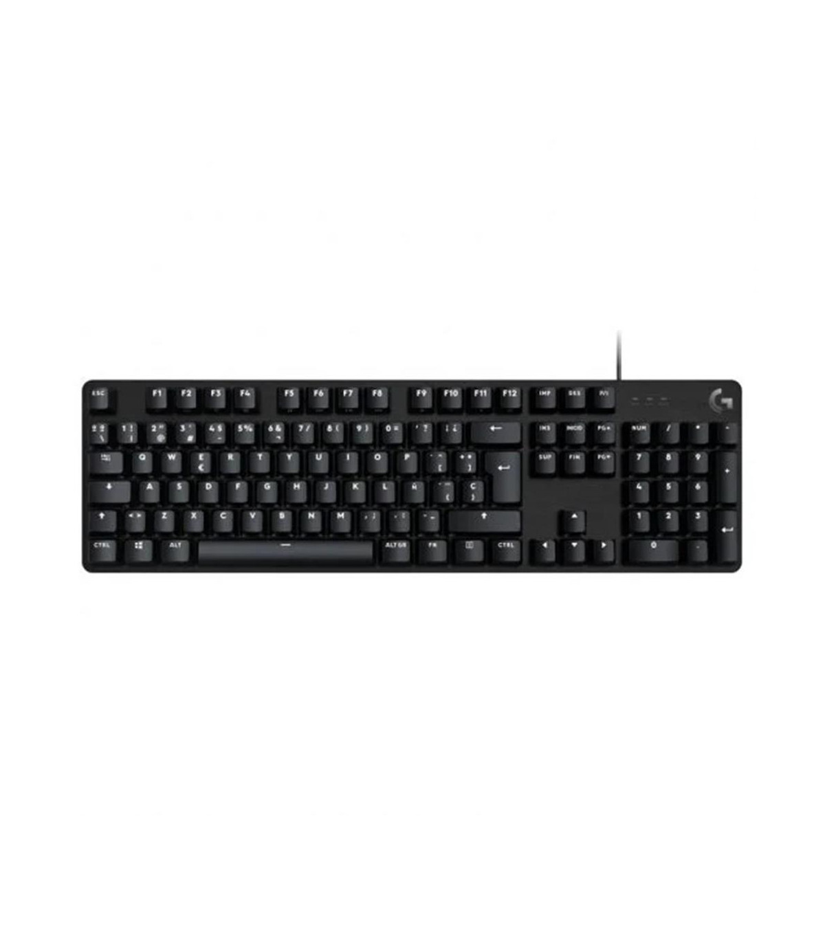 Teclado gaming logitech g413 se mecanico usb negro
