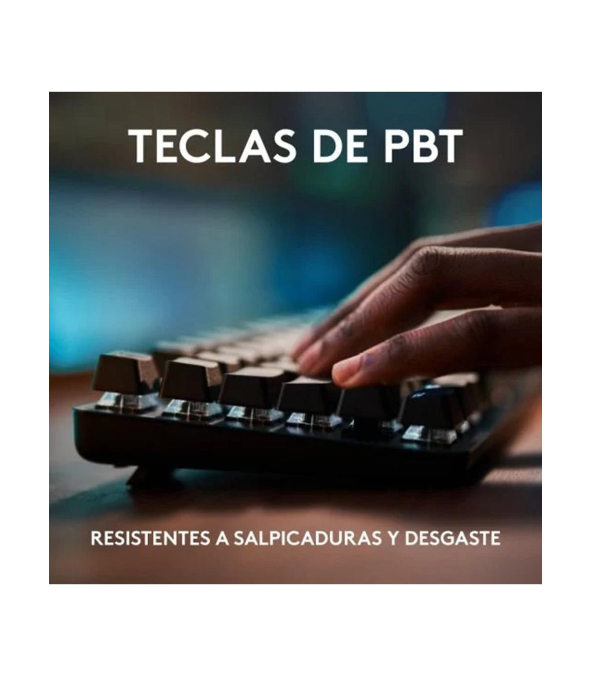 Teclado gaming logitech g413 se mecanico usb negro