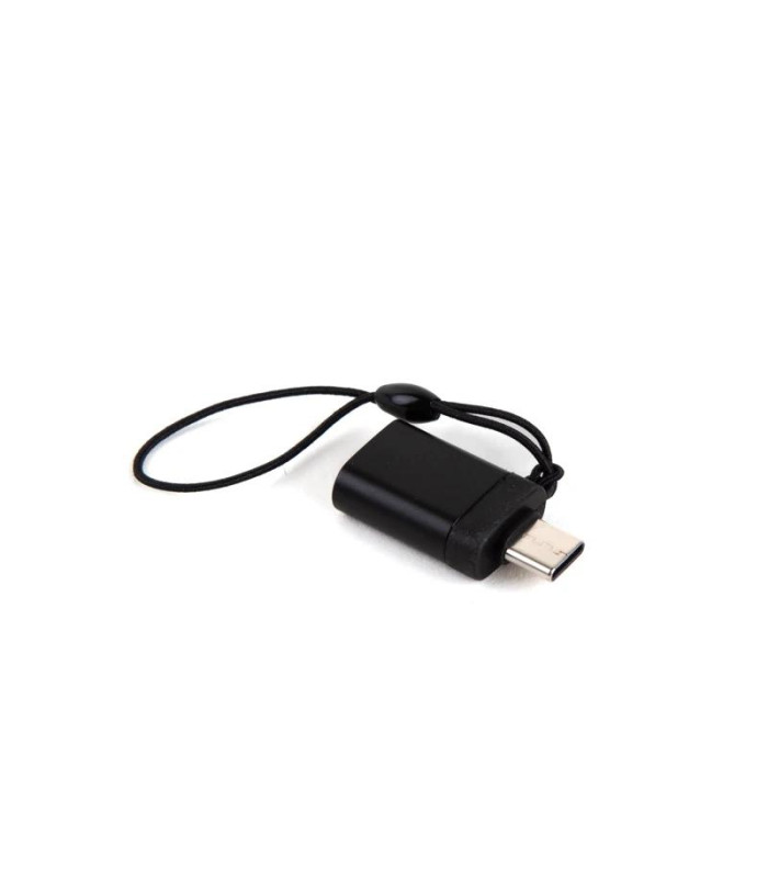 iggual Adaptador USB OTG tipo C a USB-A 3.1 negro