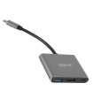 iggual Hub tipo C 3 en 1 HDMI USB3.0 PD100W