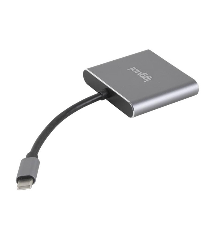 iggual Hub tipo C 3 en 1 HDMI USB3.0 PD100W