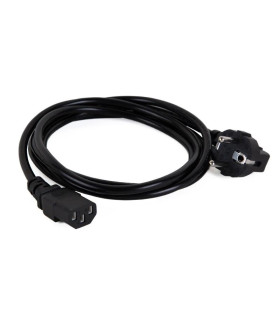 iggual Cable de alimentación IEC C13 2 metros
