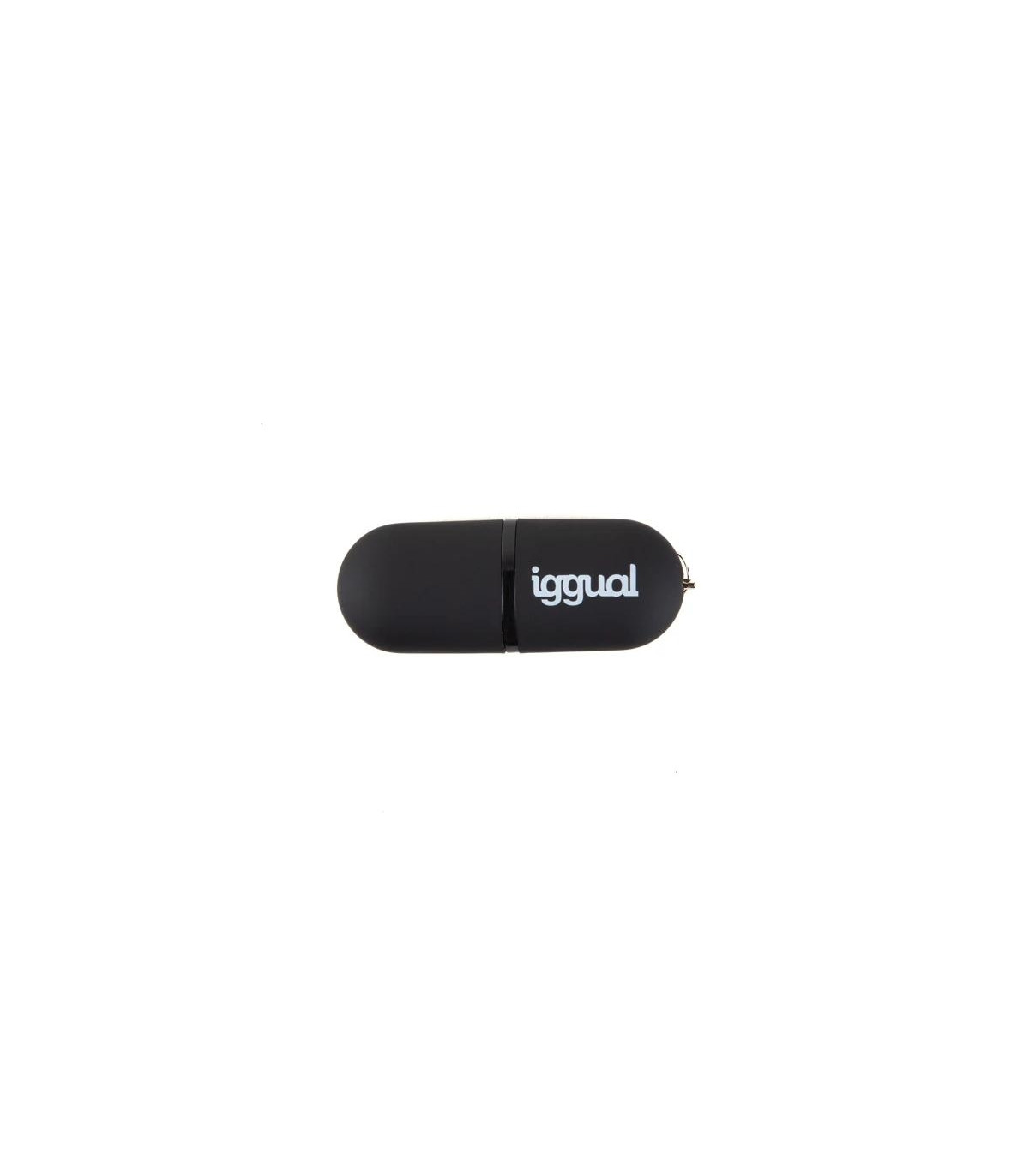 iggual Lápiz USB 2.0 16GB PEN16 negro con tapa