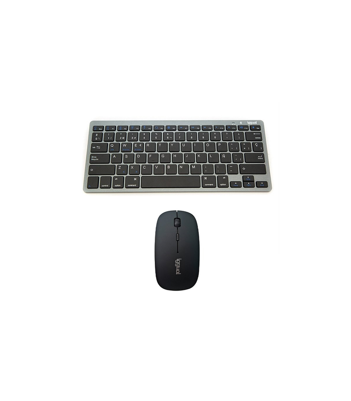 iggual Kit bundle teclado + ratón Bluetooth