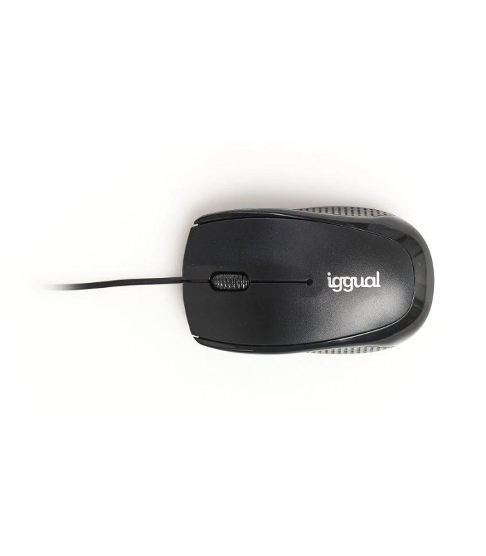 iggual Ratón óptico COM-BASIC-800DPI negro