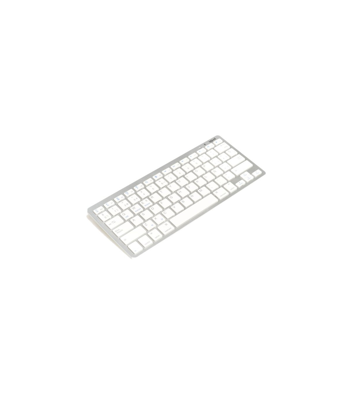 iggual Teclado Bluetooth Slim TKL-BT plata 2 canal