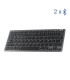 iggual Teclado Bluetooth Slim TKL-BT negro 2 canal