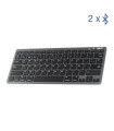 iggual Teclado Bluetooth Slim TKL-BT negro 2 canal