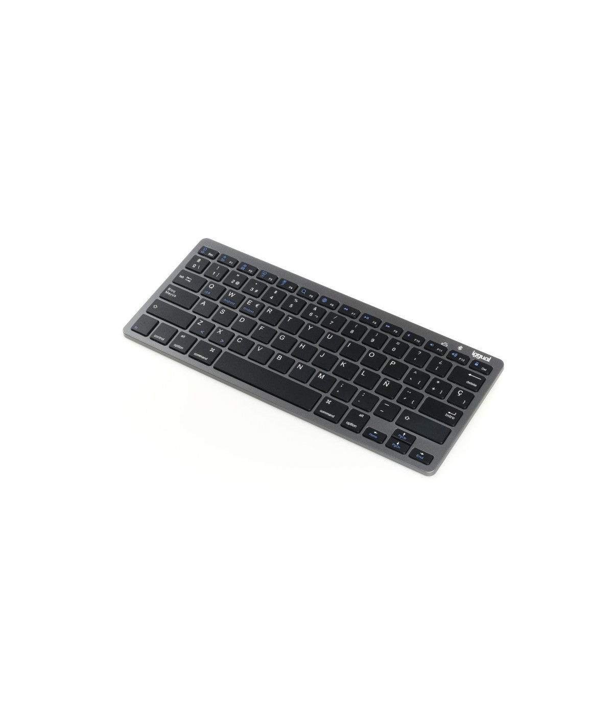 iggual Teclado Bluetooth Slim TKL-BT negro 2 canal
