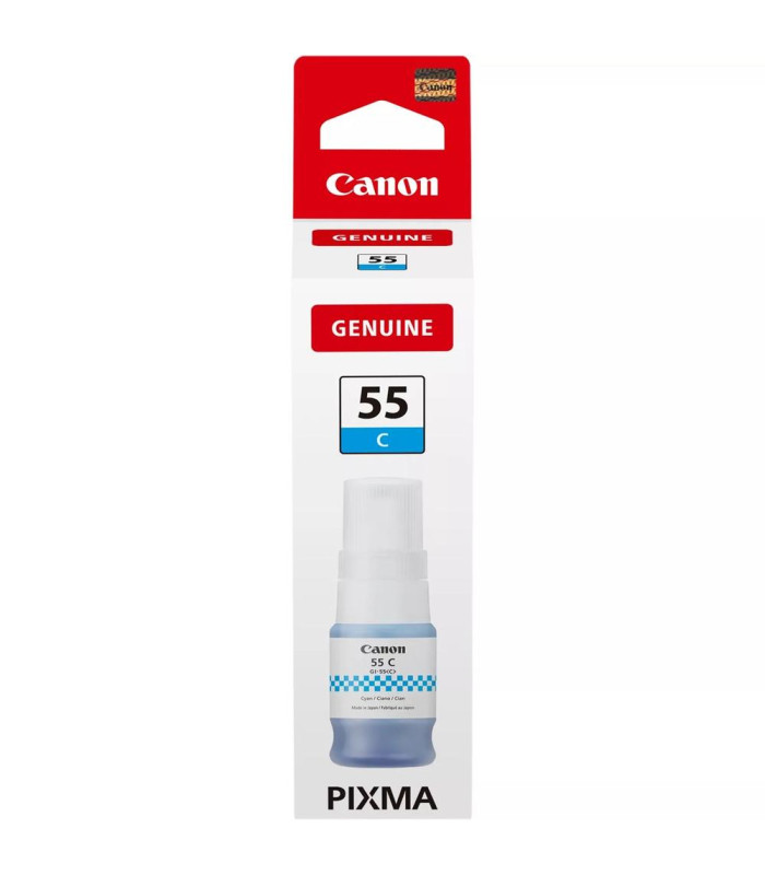 Botella tinta canon gi - 55 ink cian