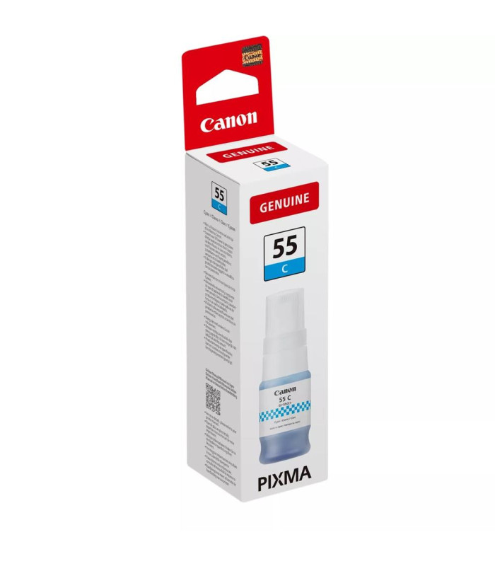 Botella tinta canon gi - 55 ink cian